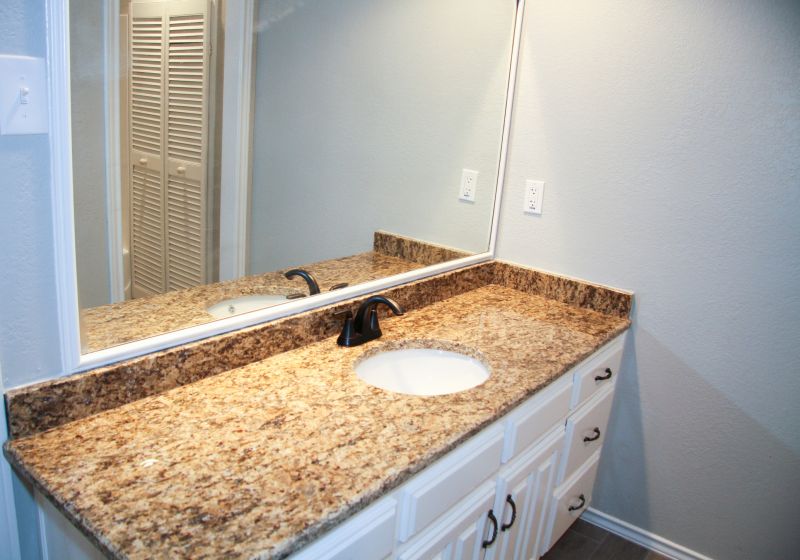 Modern Bathroom with Granite
